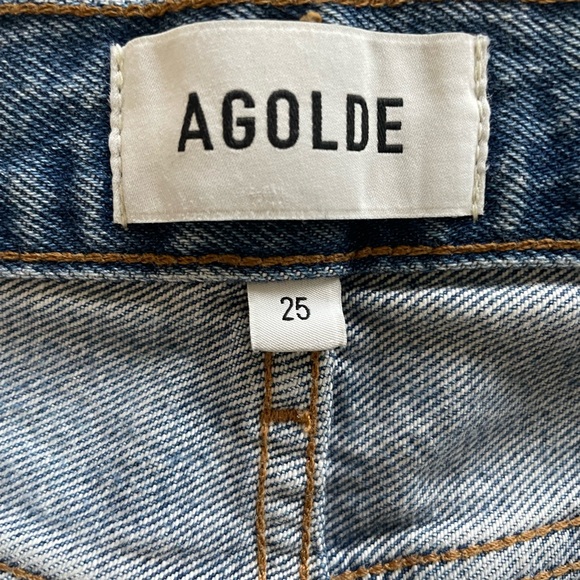 NEW AGOLDE LOW RISE LOOSE JEAN IN VAULT size 25 - Picture 9 of 11